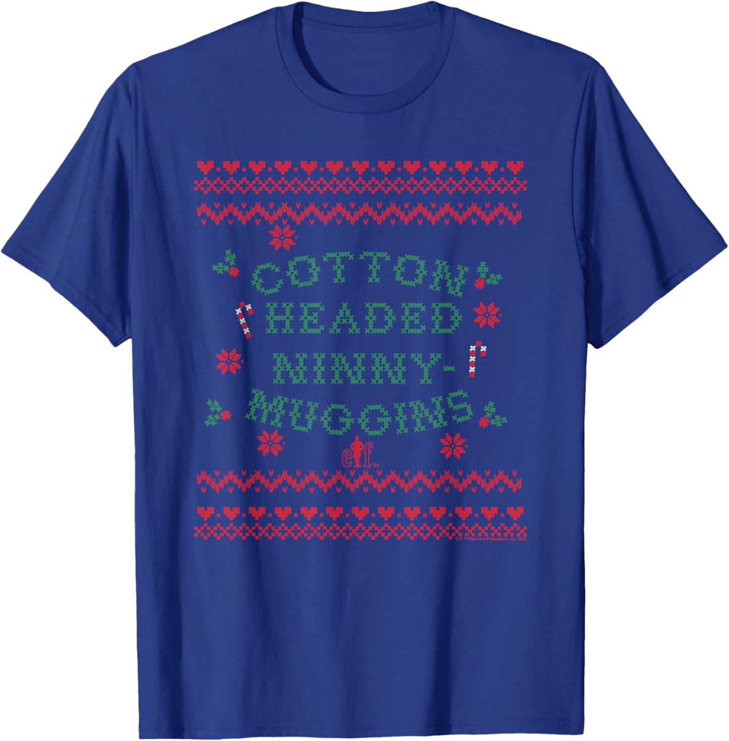 Elf - Elf Quote T-Shirt - T-Shirt | Royal
