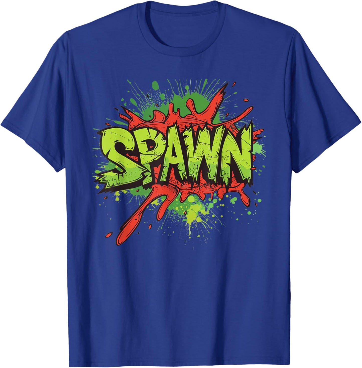 Vibrant Colors with cool Spawn Statement Costume T-Shirt - T-Shirt | Royal