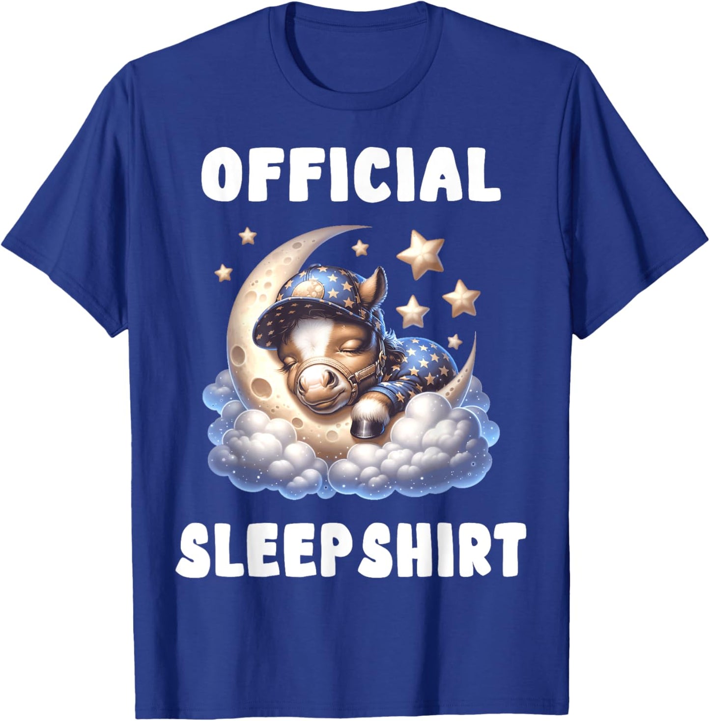 Horse - Official Sleepshirt Pajamas Nightgown T-Shirt - T-Shirt | Royal