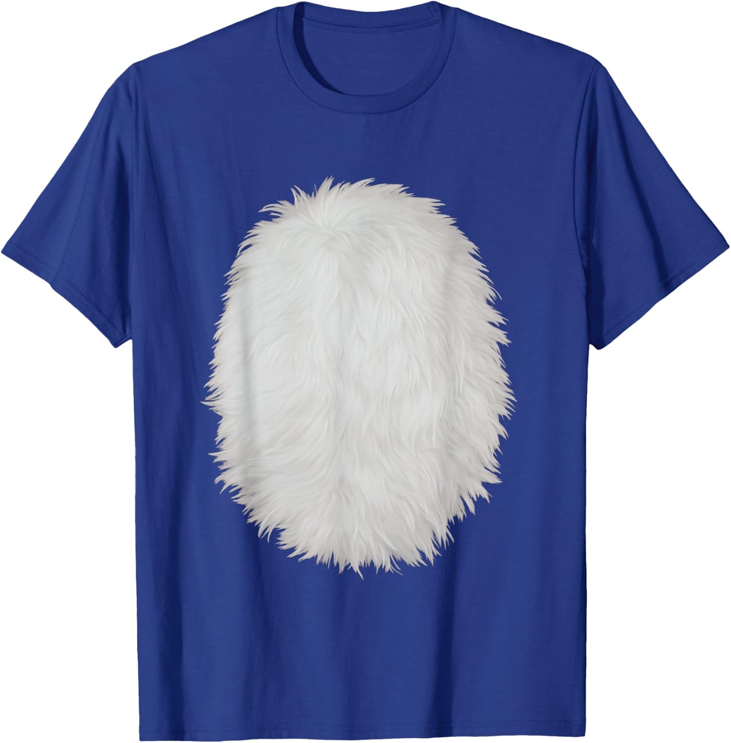 White Belly Costume DIY Cosplay Panda Bear Cat Skunk Deer T-Shirt - T-Shirt | Royal