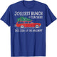 Jolliest Bunch Of Teachers This Side Of The Hallway T-Shirt - T-Shirt | Royal