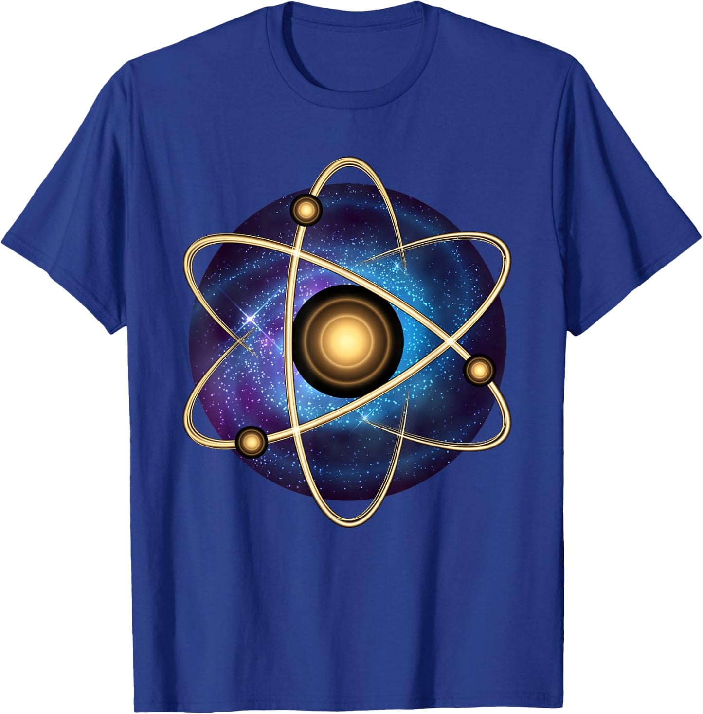 Science Teacher Physics Gift -Adults Black Cotton 100% Physics Small T-Shirt - T-Shirt | Royal