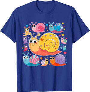 Schnecken Lustiges Kinder Outfit Tolle Idee T-Shirt - T-Shirt | Royal