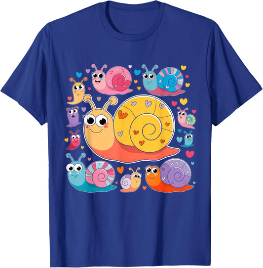 Schnecken Lustiges Kinder Outfit Tolle Idee T-Shirt - T-Shirt | Royal