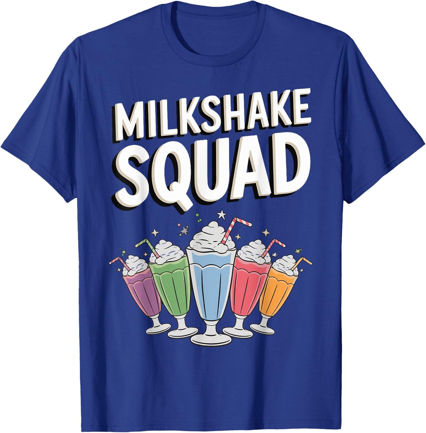 Milkshake Squad T-Shirt - T-Shirt | Royal