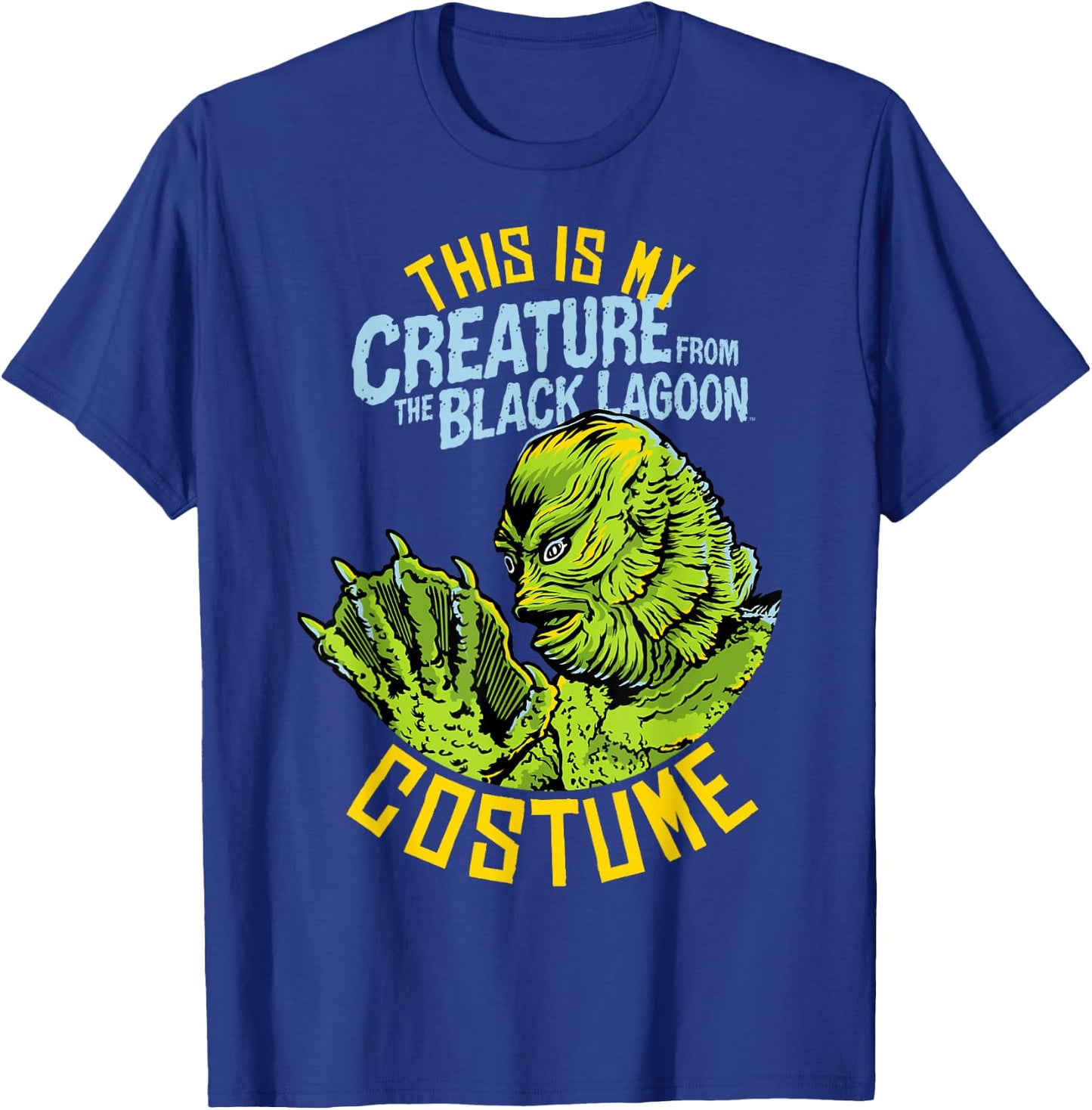 Universal Monsters Creature From The Black Lagoon Costume T-Shirt - T-Shirt | Royal