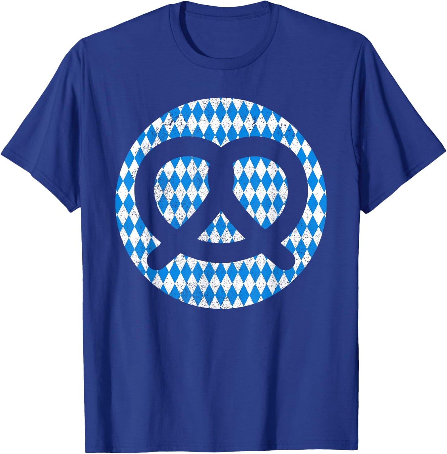 Oktoberfest Bavarian Flag Pretzel Germany Souvenir T-Shirt - T-Shirt | Royal