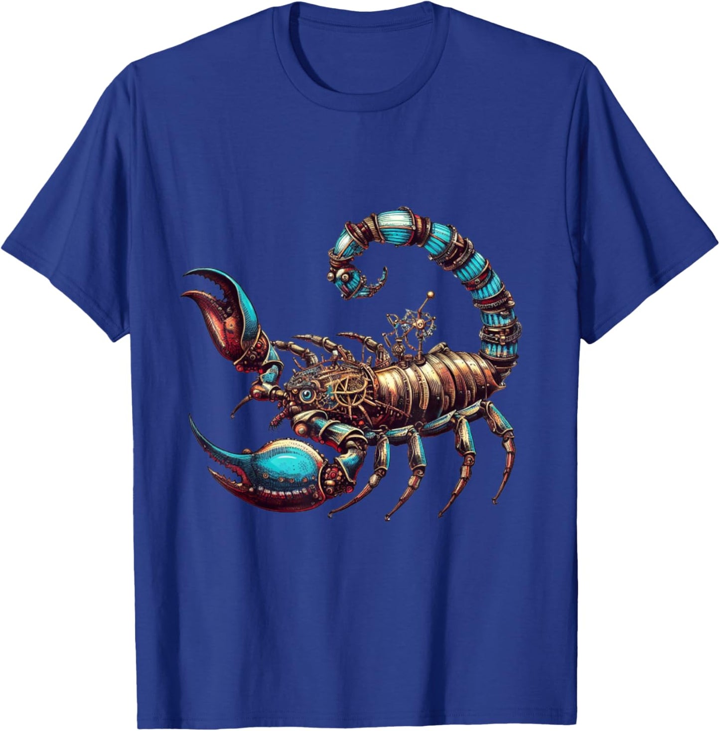 Fierce Steampunk Scorpion T-Shirt - T-Shirt | Royal