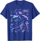 Vintage 90s Ocean Wildlife Shark Turtle Octopus T-Shirt - T-Shirt | Royal