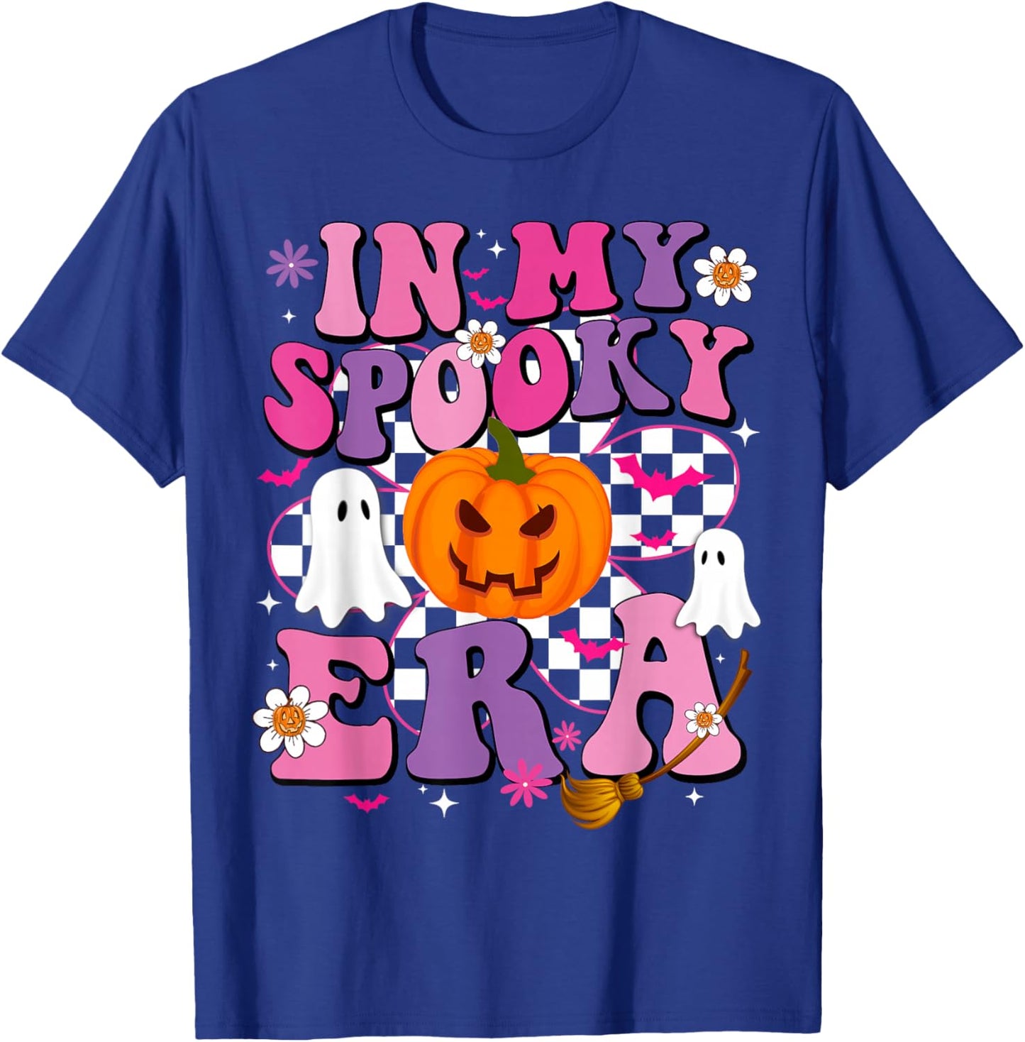 In My Spooky Era Pumpkin Spooky Women Kids Halloween T-Shirt - T-Shirt | Royal