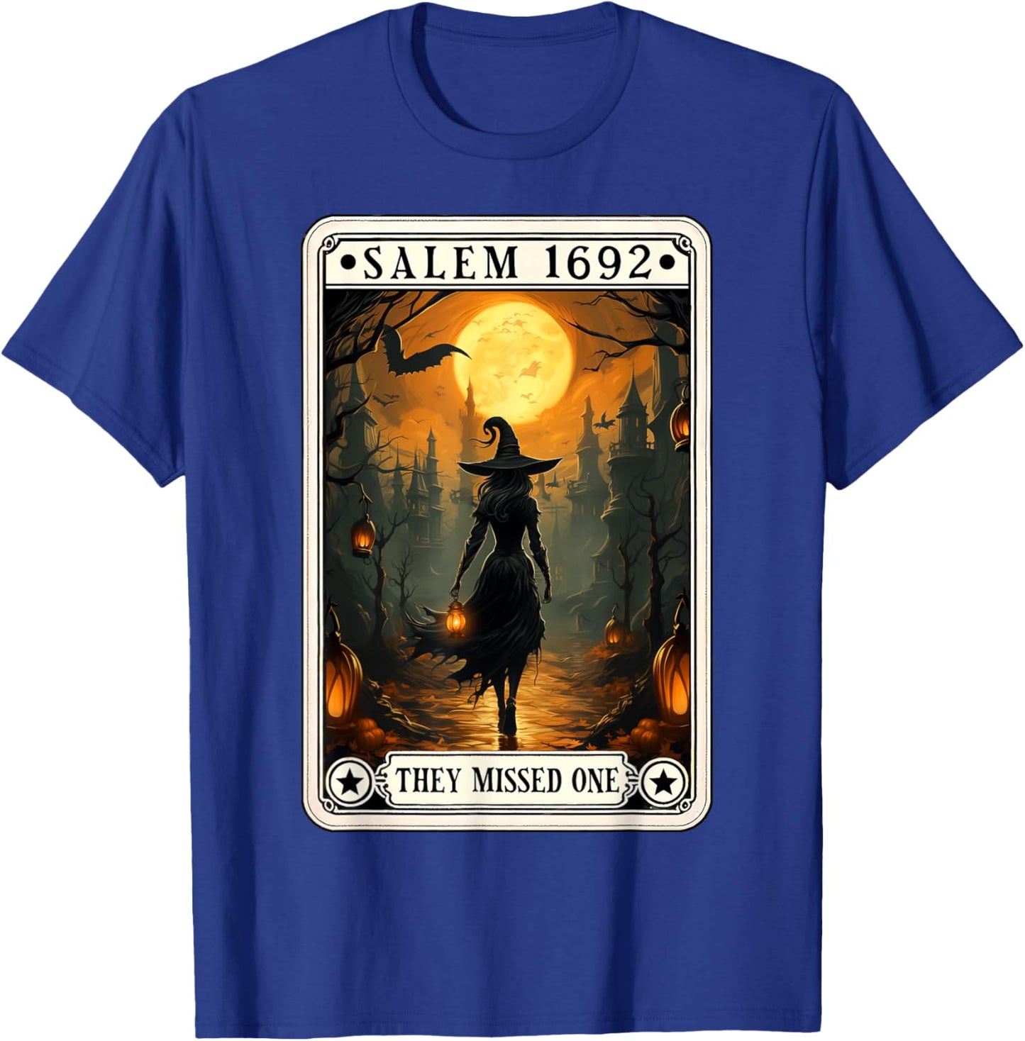 Salem 1692 They Missed One Halloween Witch Trials Women T-Shirt - T-Shirt | Royal