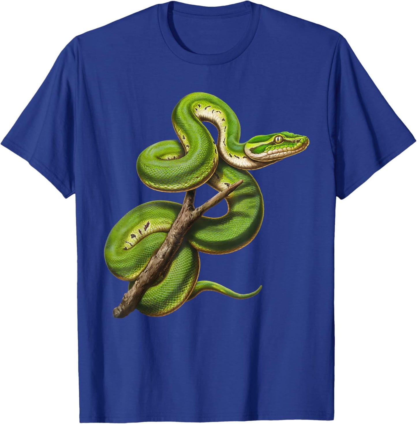 Green Tree Python Owner Reptiles for Snake Lover T-Shirt - T-Shirt | Royal