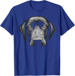 Black Labrador Retriever T-Shirt - T-Shirt | Royal