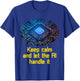 Cool Artificial intelligence and keep calm Costume T-Shirt - T-Shirt | Royal