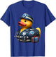 EMT Rubber Duck Paramedic Ducky Duckie T-Shirt - T-Shirt | Royal