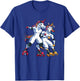 Magical Rainbow Unicorn Sports Roller Derby Player For Kids T-Shirt - T-Shirt | Royal