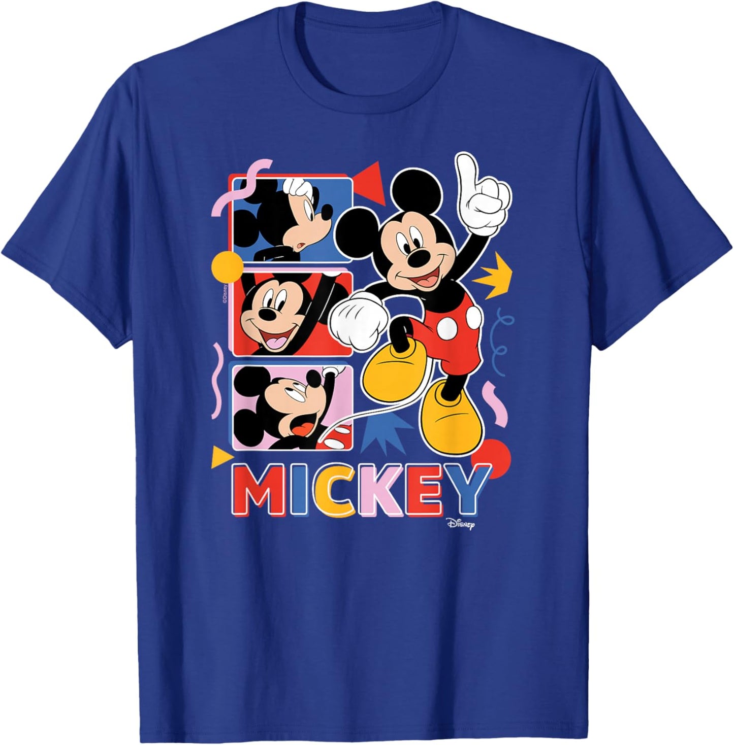 Mickey - Tribute Panels T-Shirt - T-Shirt | Royal