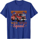 Wee Woo Squad Fire Truck Firefighter Vintage Fire Engine T-Shirt - T-Shirt | Royal