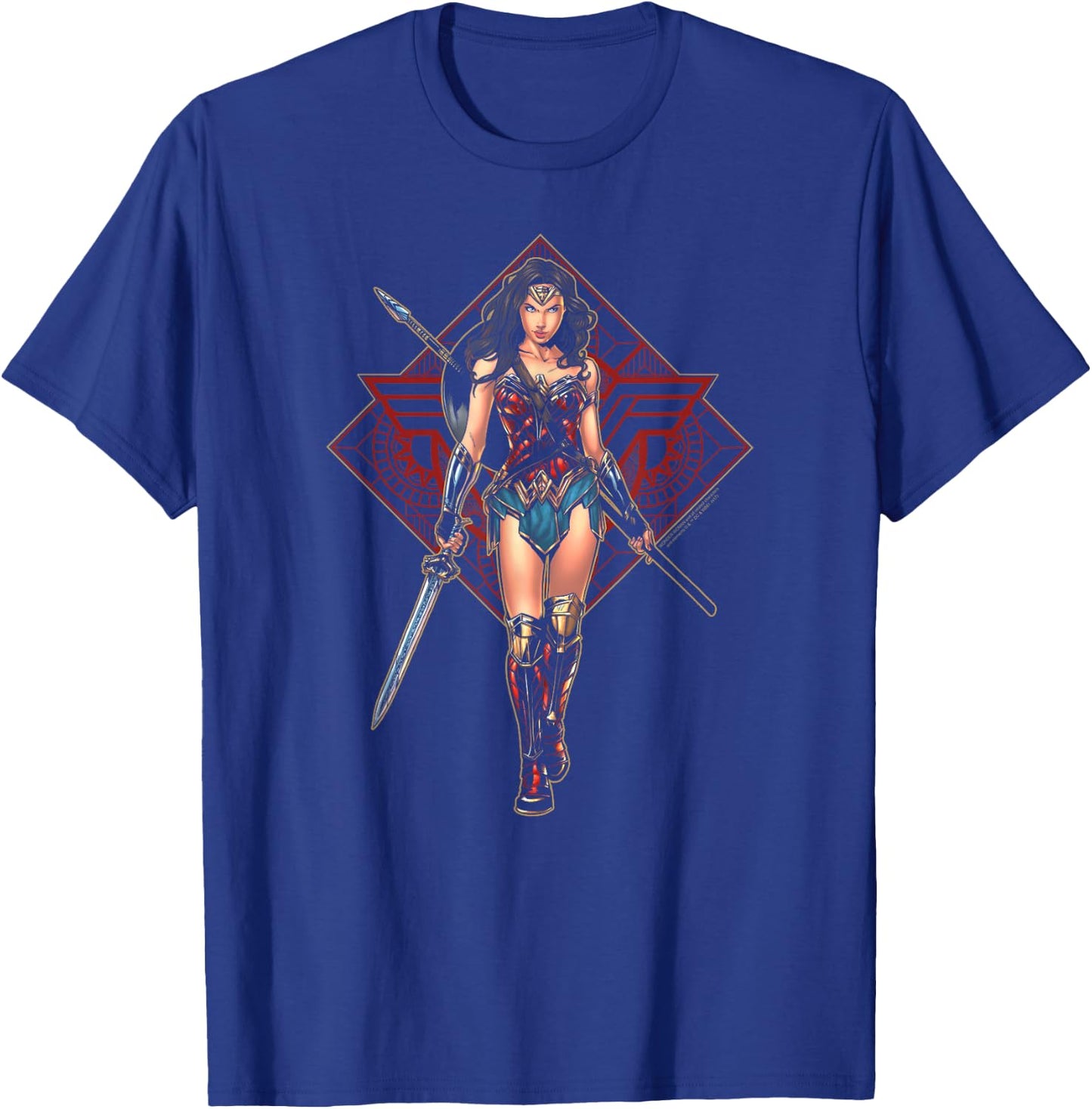 Wonder Woman Movie Warrior T-Shirt - T-Shirt | Royal