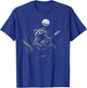Racoon Playing Guitar Singing Funny Raccoon Meme Guitarist T-Shirt - T-Shirt | Royal
