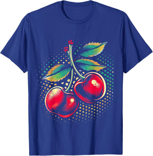 Pop Cherry T-Shirt - T-Shirt | Royal