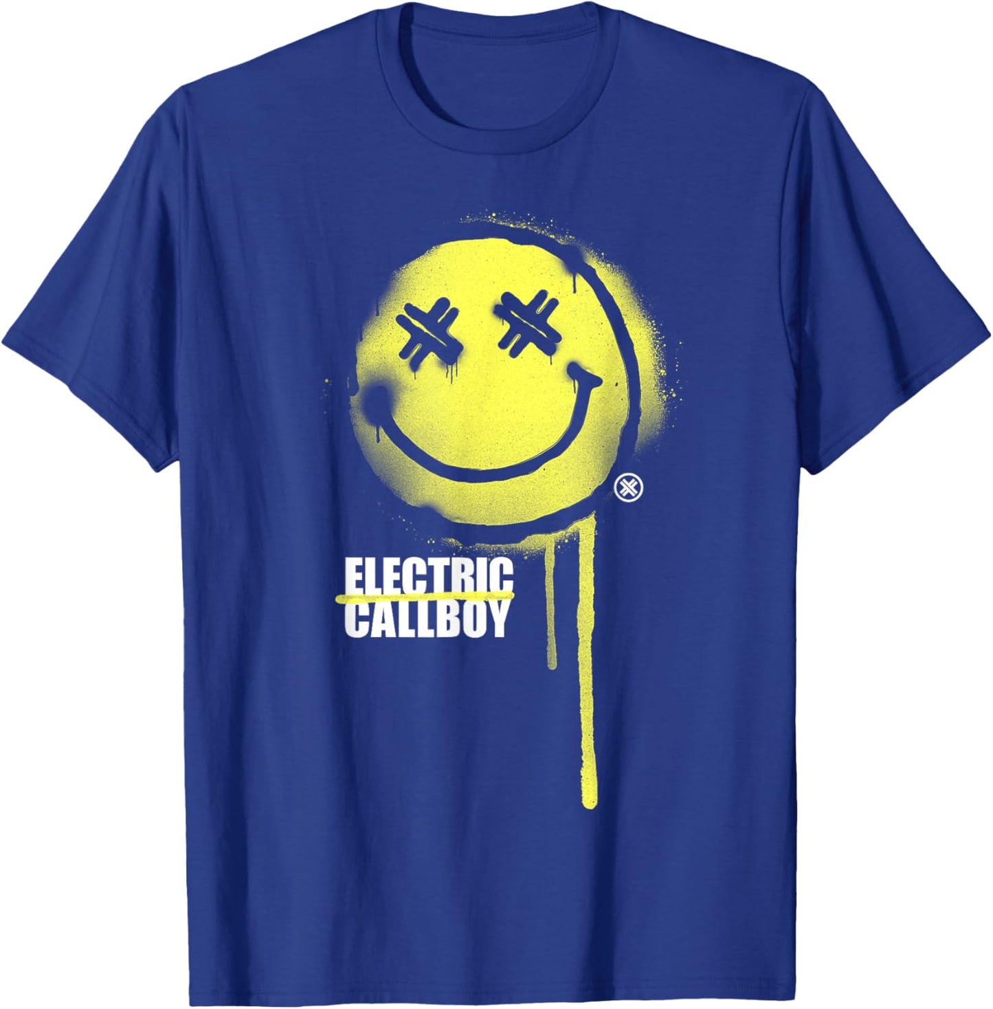 Spray Smile T-Shirt - T-Shirt | Royal