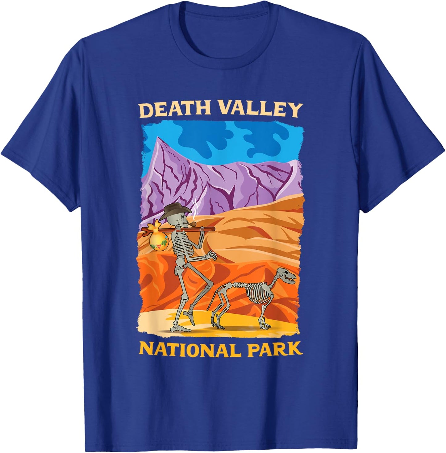 Death Valley National Park US California Nevada T-Shirt - T-Shirt | Royal