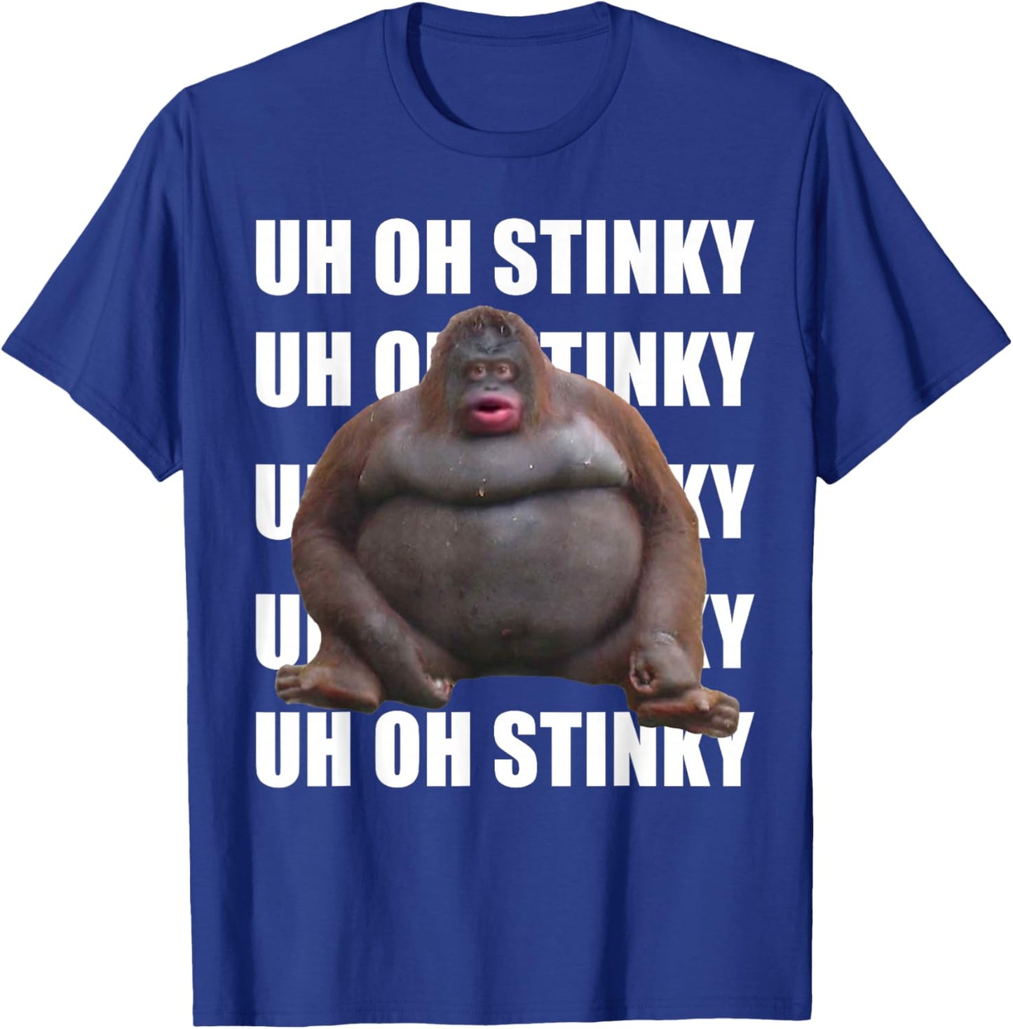 Uh Oh Stinky Poop Dank Memes Le Monke T-Shirt - T-Shirt | Royal