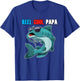 Catfish Sunglasses Reel Cool Papa Shirt Fathers Day Fishing T-Shirt - T-Shirt | Royal
