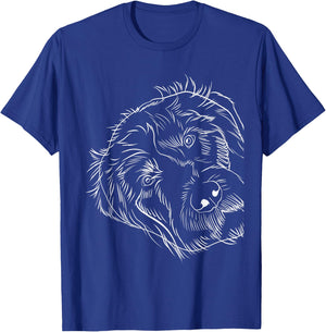 Dog German wire hair T-Shirt - T-Shirt | Royal