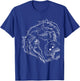 Dog German wire hair T-Shirt - T-Shirt | Royal