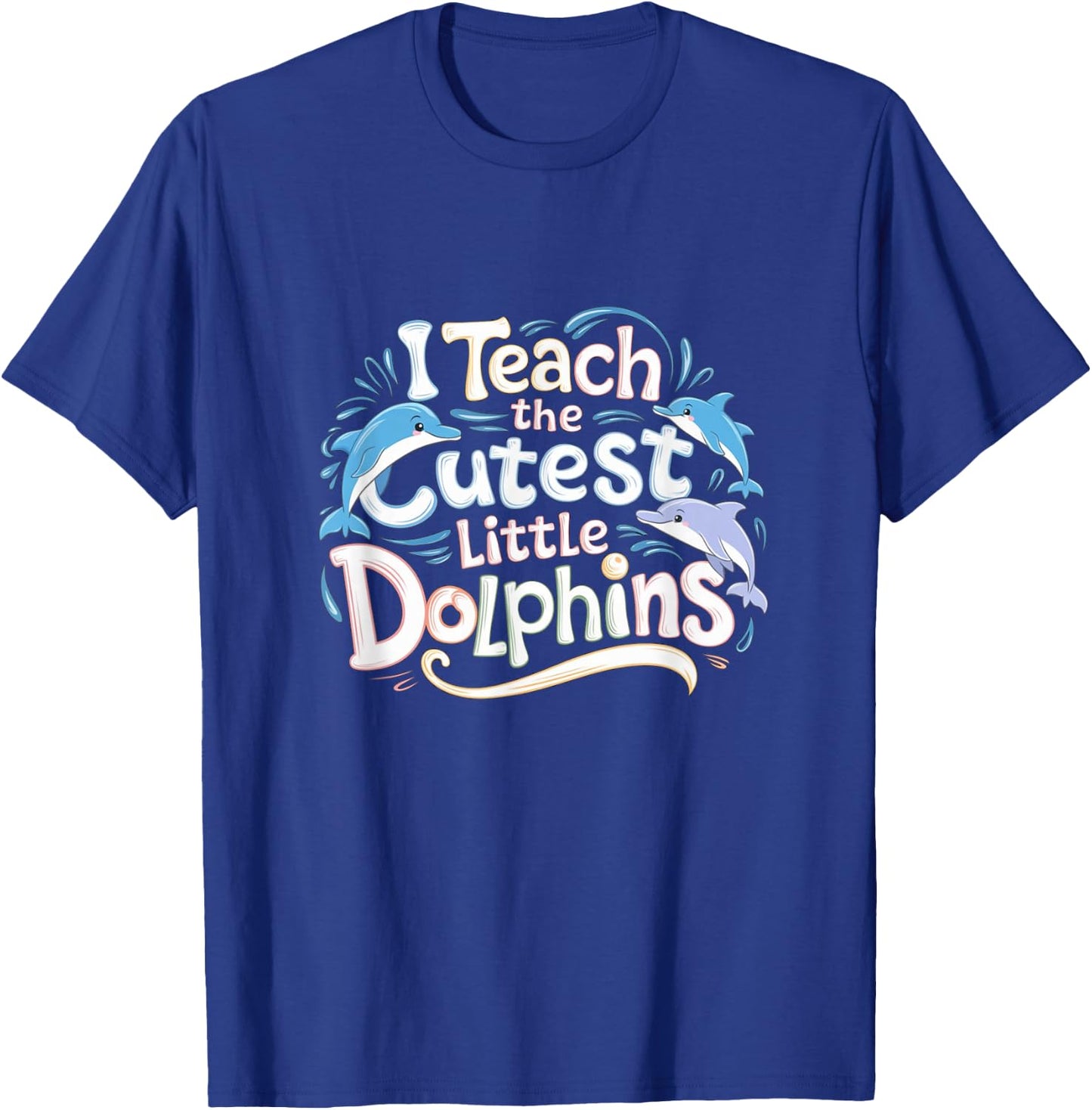 Funny Cute Animal Teacher T-Shirt - T-Shirt | Royal