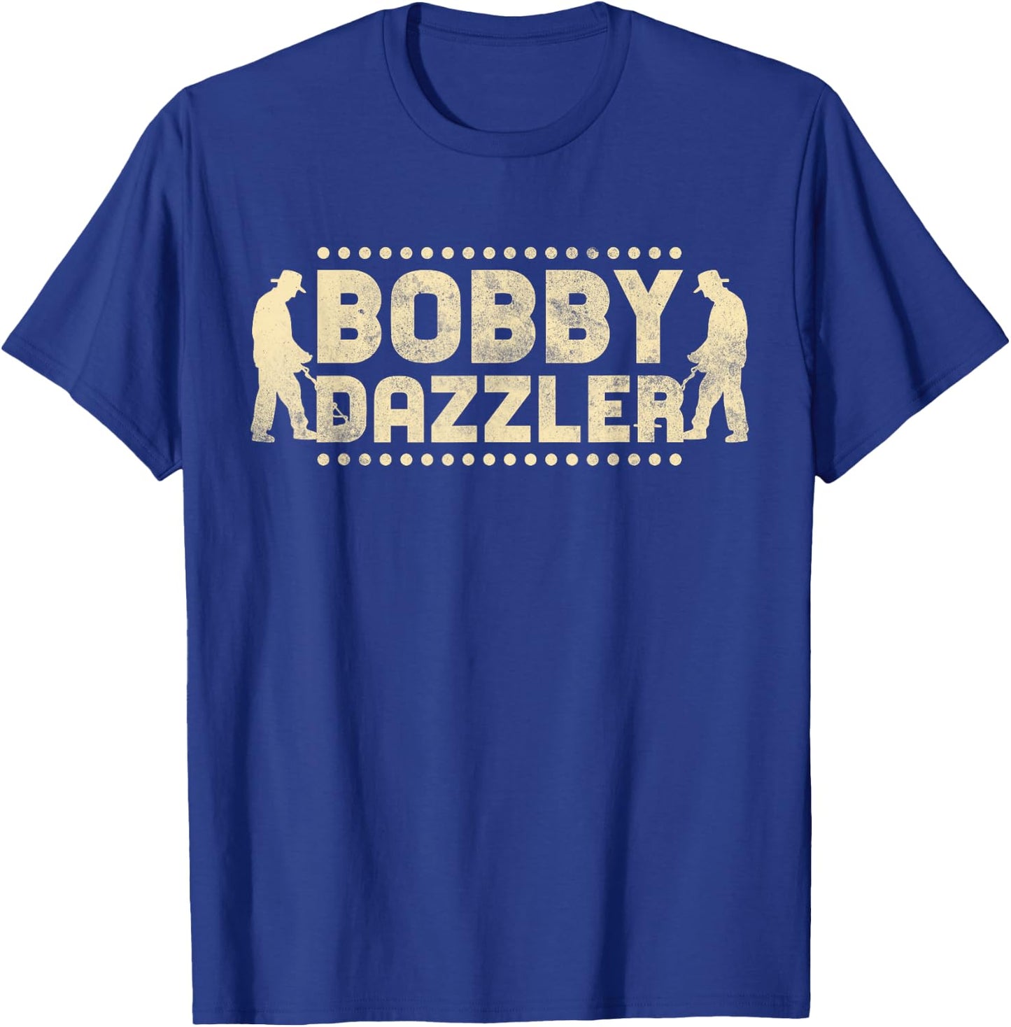 Bobby Dazzler, Metal Detecting T-Shirt - T-Shirt | Royal