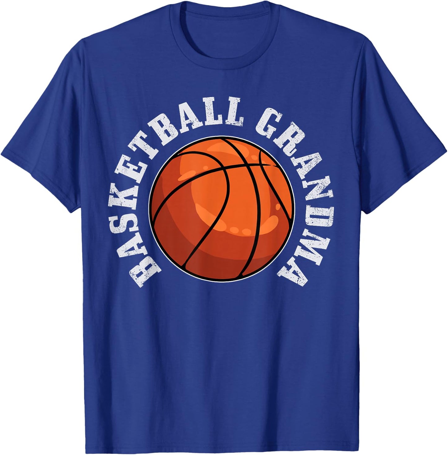 Basketball Grandma T-Shirt - T-Shirt | Royal