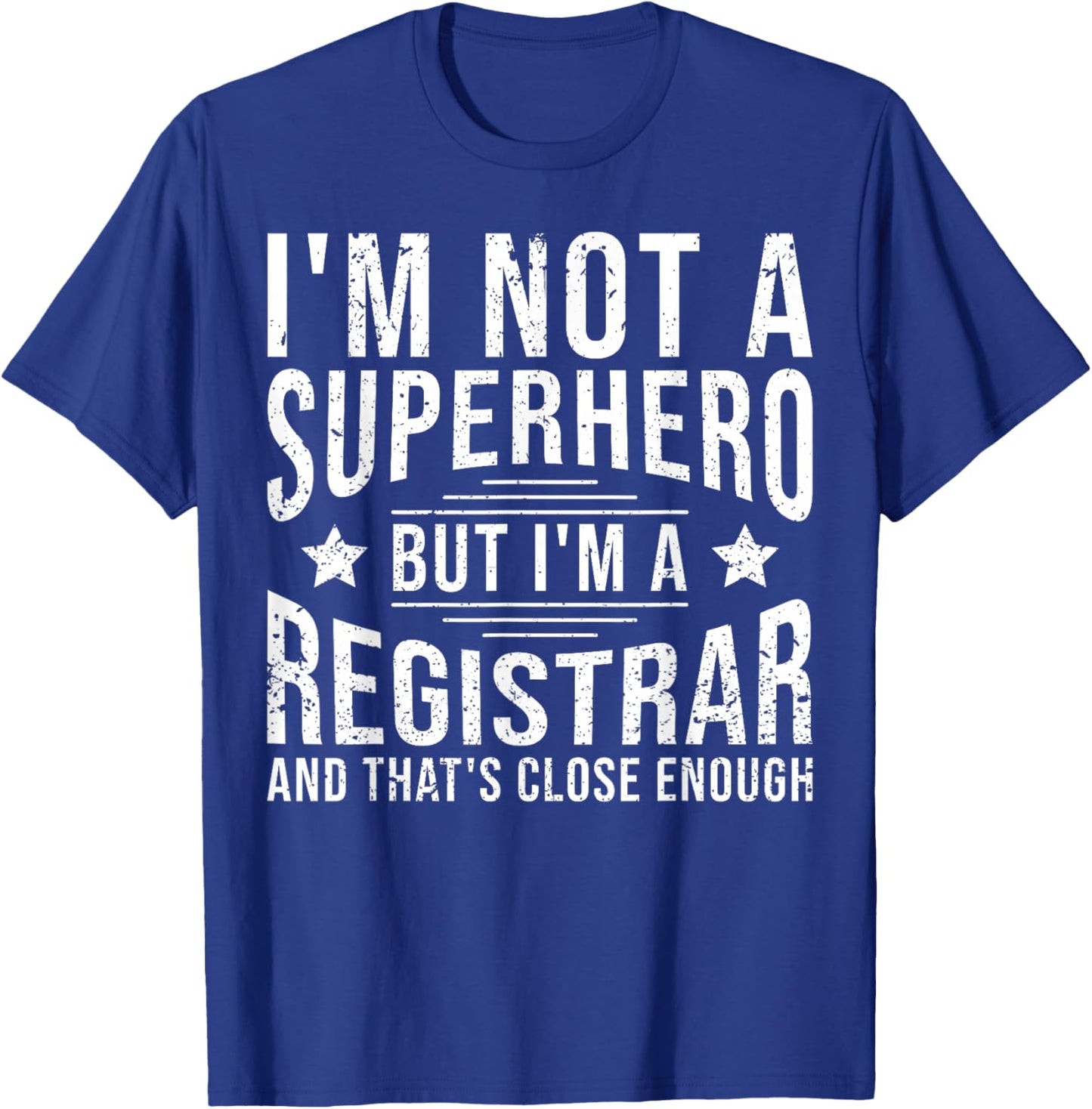 School Registrar T-Shirt - T-Shirt | Royal