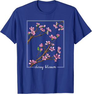 Japanische Kirschblüten Sakura Japan Cherry Blossom T-Shirt - T-Shirt | Royal