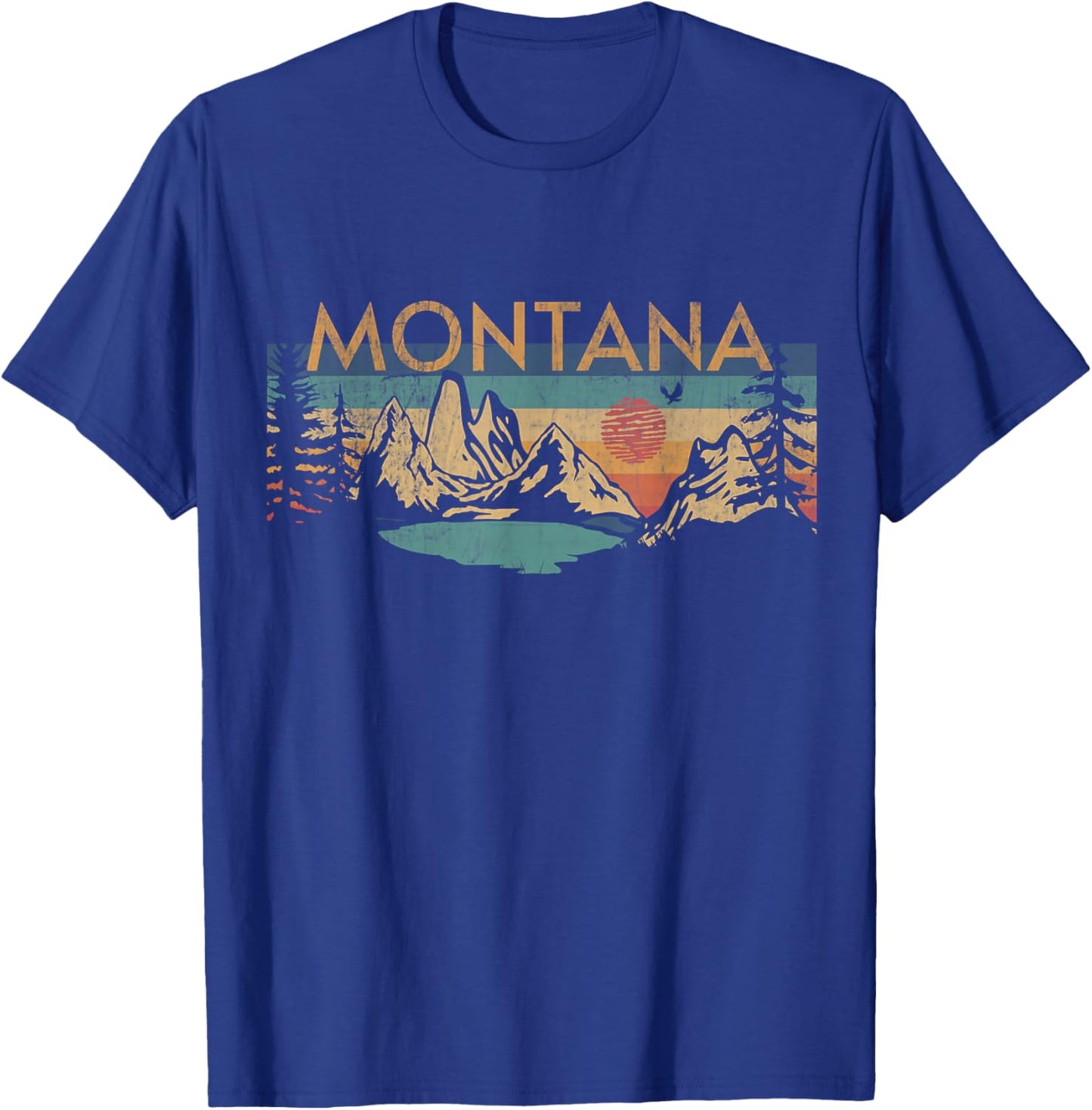 Montana T-Shirt - T-Shirt | Royal