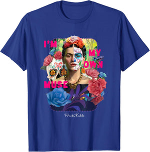Frida Kahlo - I'm My Own Muse , Black, S T-Shirt - T-Shirt | Royal