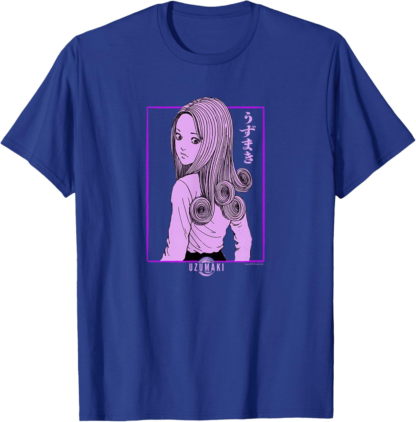 Uzumaki Kirie Looking Back T-Shirt - T-Shirt | Royal