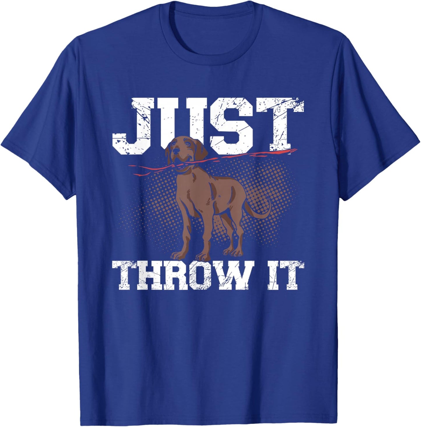 Just Throw It T-Shirt - T-Shirt | Royal