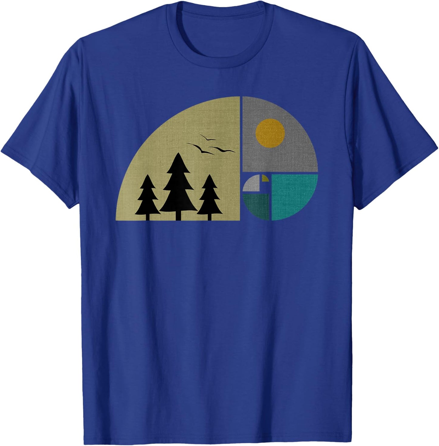 Fibonacci's Nature T-Shirt - T-Shirt | Royal