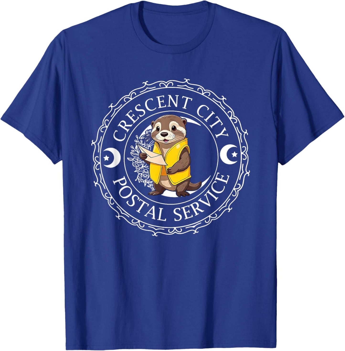 Crescent City Postal Service, Funny Crescent City Otter T-Shirt - T-Shirt | Royal