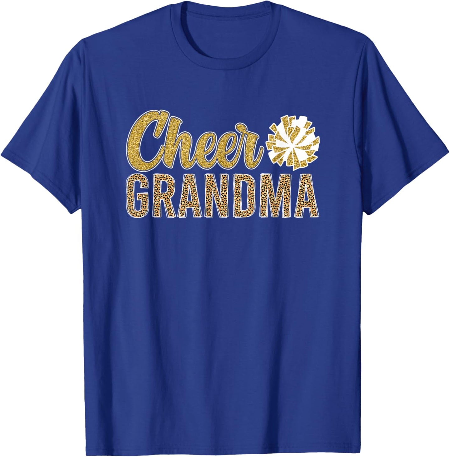 Cheer Grandma of A Cheerleader Grandmother T-Shirt - T-Shirt | Royal