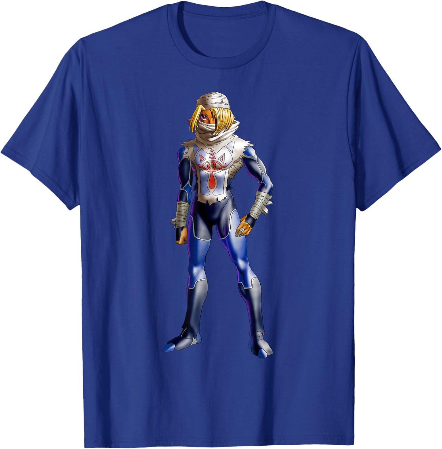 The Legend of Zelda Sheik 3D Poster T-Shirt - T-Shirt | Royal