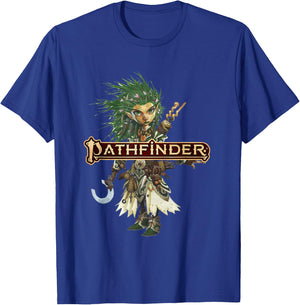 Pathfinder: Lini The Druid T-Shirt - T-Shirt | Royal