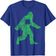 St Patricks Day Bigfoot Irish Sasqautch Saint Paddy's Gift T-Shirt - T-Shirt | Royal