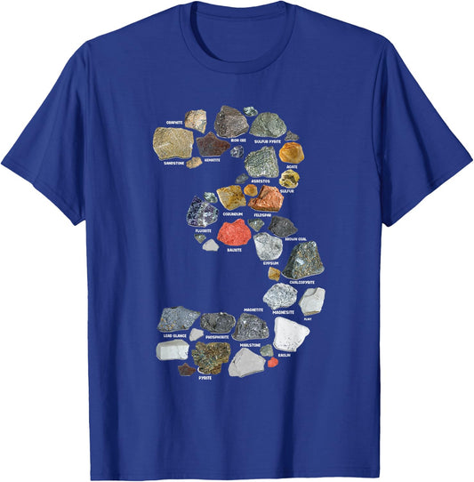 Geology 3 years Old Rock Collecting 3rd Birthday T-Shirt - T-Shirt | Royal