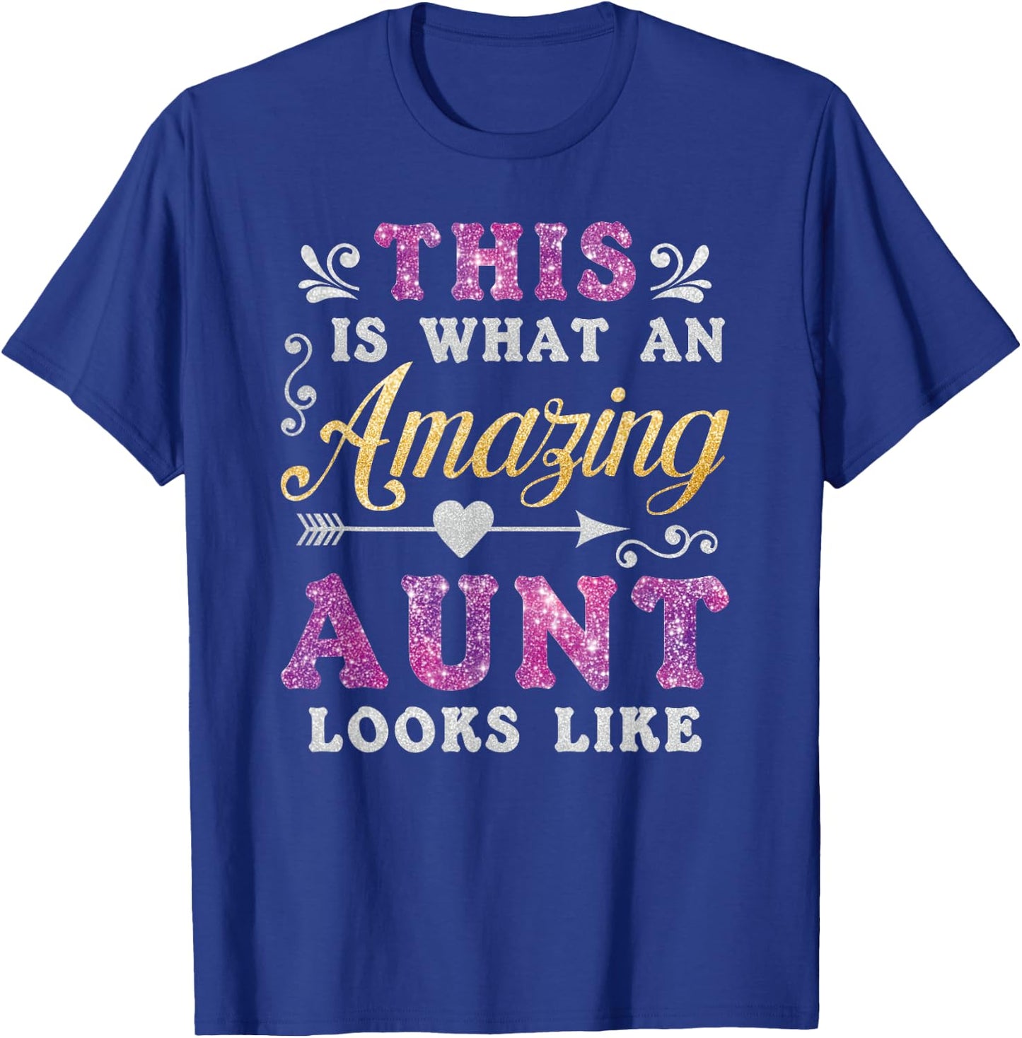 So sieht eine tolle Tante aus Funny Familienfrauen T-Shirt - T-Shirt | Royal