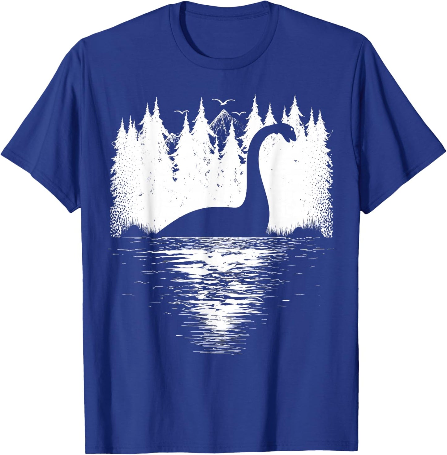 Loch Ness Monster Kids Youth Women | Scotland Cryptid Nessie T-Shirt - T-Shirt | Royal