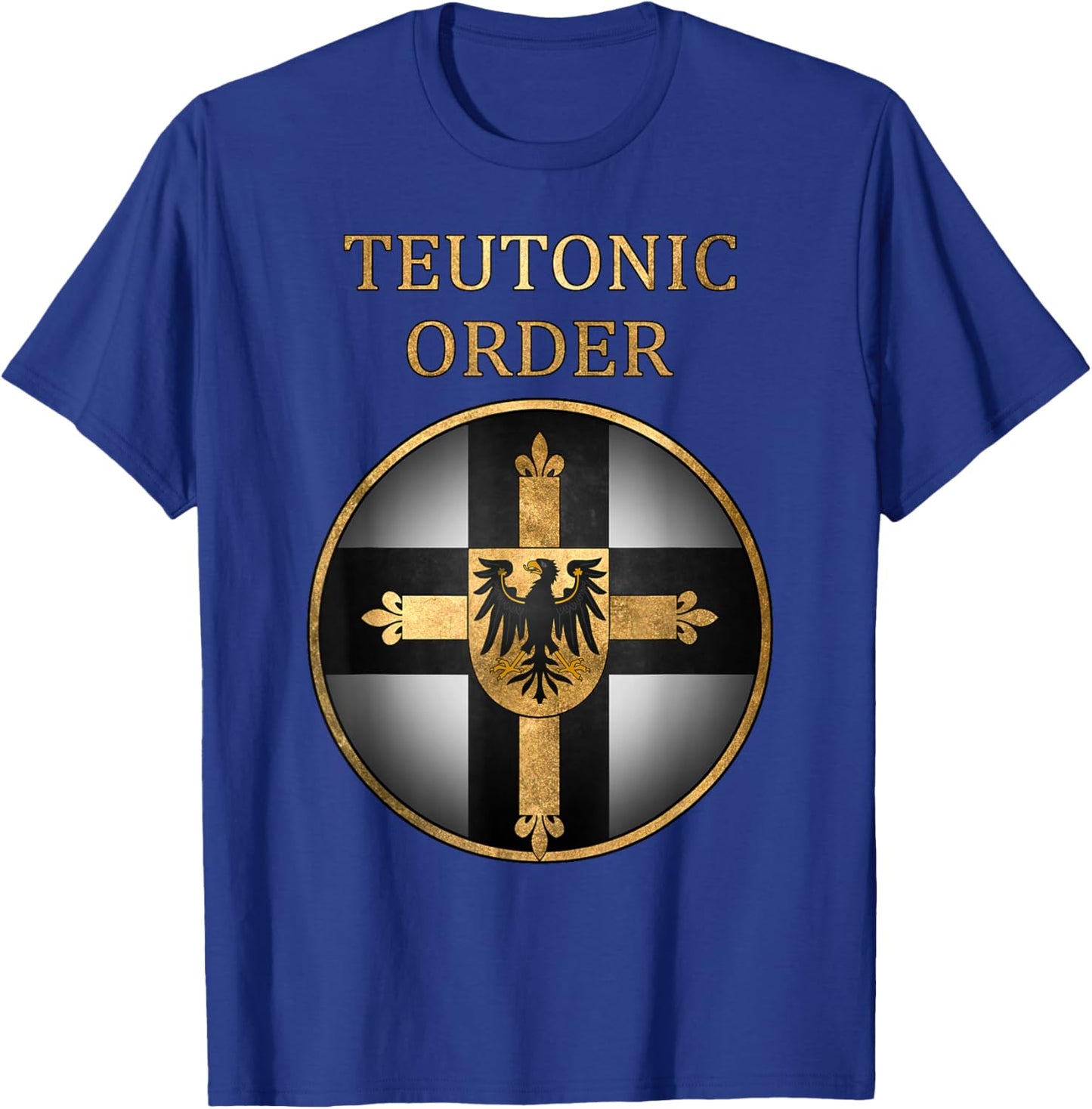 Deutscher Orden Mittelalterliche Heraldik Europäische Ritter T-Shirt - T-Shirt | Royal